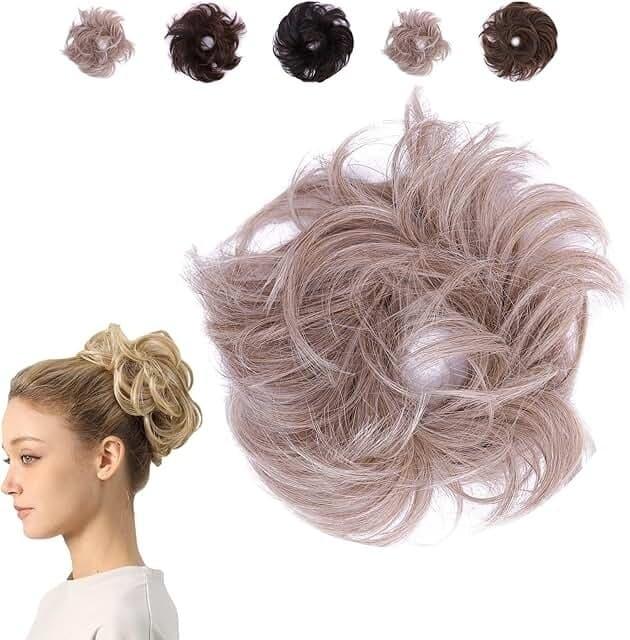 Learn how to curl a synthetic wig with rollers at home with gentle heat-free steps for bouncy natural-looking curls