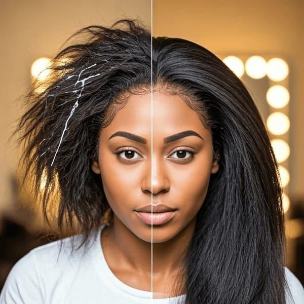 Quick 7-step tutorial on how to glue wig down with got2b for a secure long-lasting hold